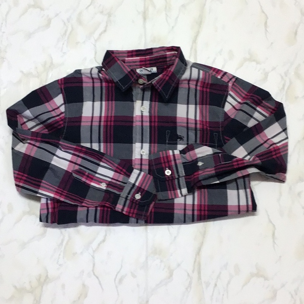 Old Navy 2 Boys long sleeve shirts SZ Large